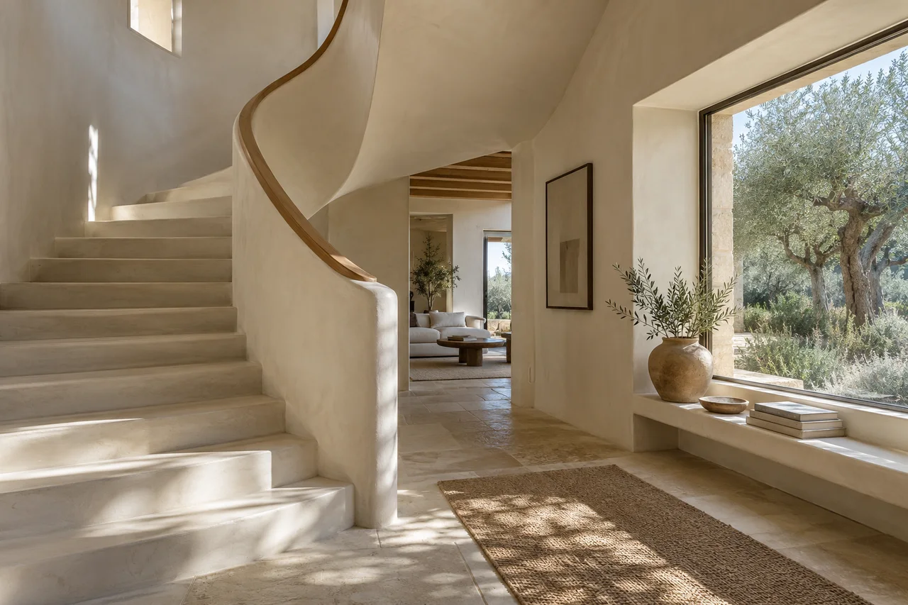 Interior en calma