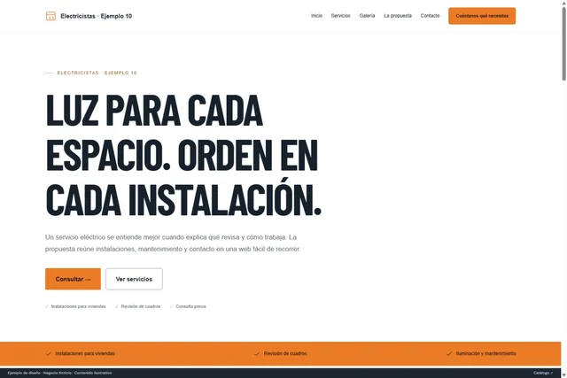 Vista previa de Electricistas · Ejemplo 10