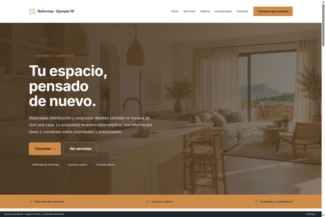 Vista previa de Reformas · Ejemplo 19