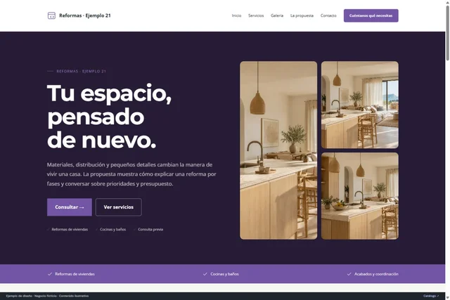 Vista previa de Reformas · Ejemplo 21