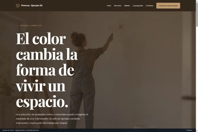 Vista previa de Pintores · Ejemplo 05