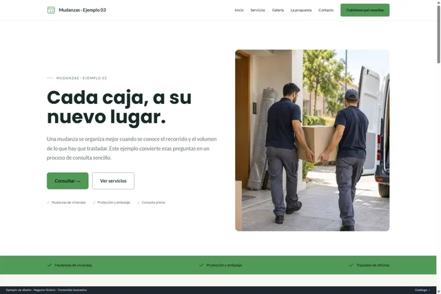 Vista previa de Mudanzas · Ejemplo 03