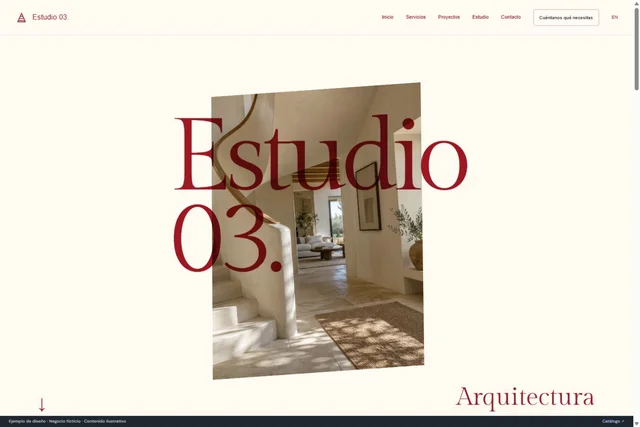 Vista previa de Arquitectos · Ejemplo 03
