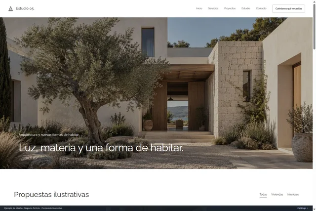 Vista previa de Arquitectos · Ejemplo 05