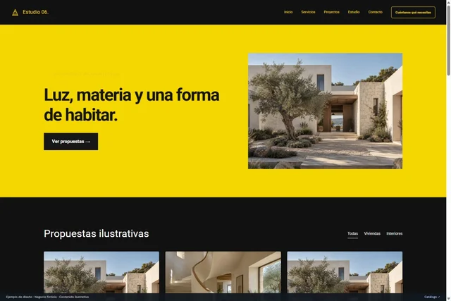 Vista previa de Arquitectos · Ejemplo 06