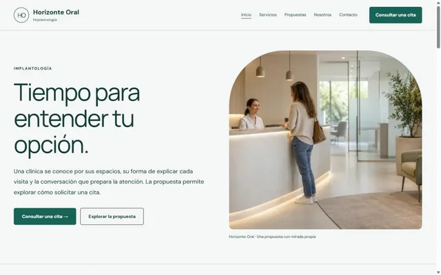 Vista previa de Horizonte Oral · Implantología