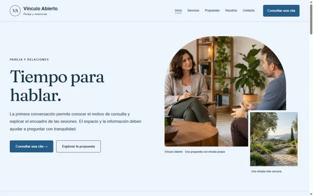 Vista previa de Vínculo Abierto · Pareja y relaciones