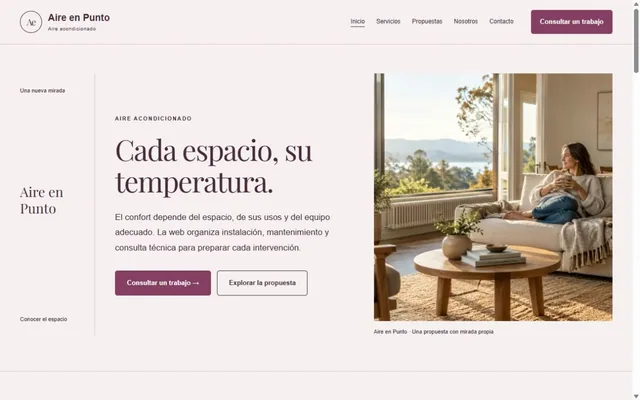 Vista previa de Aire en Punto · Aire acondicionado