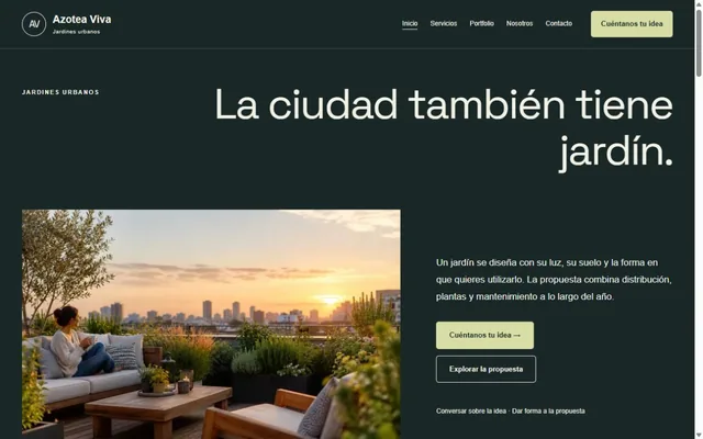 Vista previa de Azotea Viva · Jardines urbanos