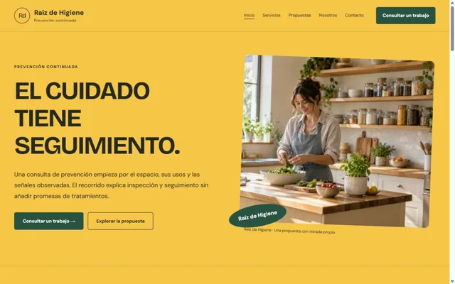 Vista previa de Raíz de Higiene · Prevención continuada