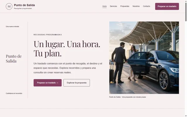 Vista previa de Punto de Salida · Recogidas programadas