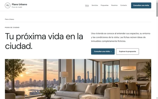 Vista previa de Plano Urbano · Pisos de ciudad